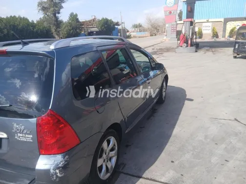 بيجو 307 2007 رمادي مستعملة للبيع - 5