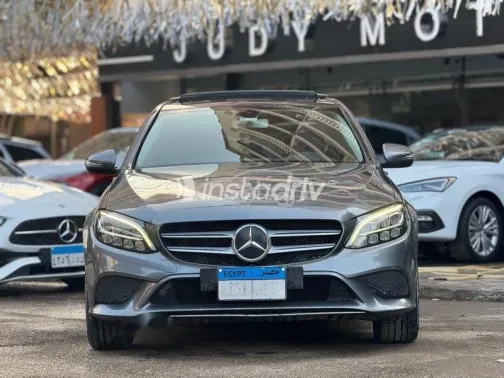 مرسيدس C 180 2019 رمادي مستعملة للبيع - 2