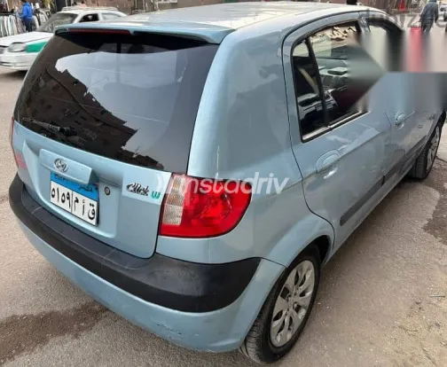 Hyundai Getz 2008 Dark Blue Used for Sale - 4