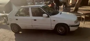 سكودا فيليشيا 1995 أبيض مستعملة للبيع
