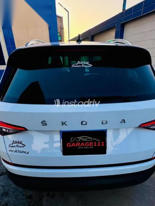 سكودا كودياك 2024 أبيض مستعملة للبيع - 2