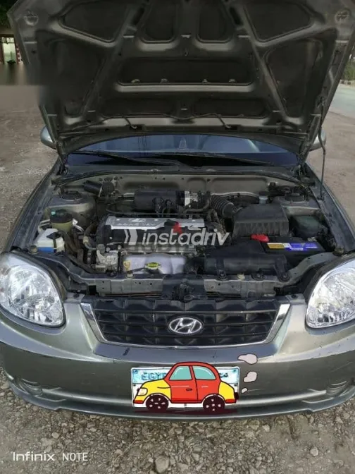 هيونداي فيرنا 2016 رمادي مستعملة للبيع - 2