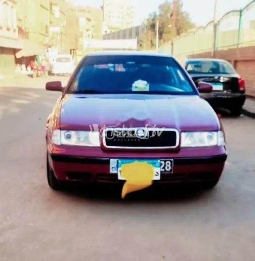 سكودا اوكتافيا A4 1998 أحمر غامق مستعملة للبيع - 4