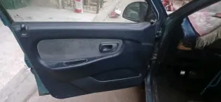 هيونداي اكسيل 1995 أبيض مستعملة للبيع