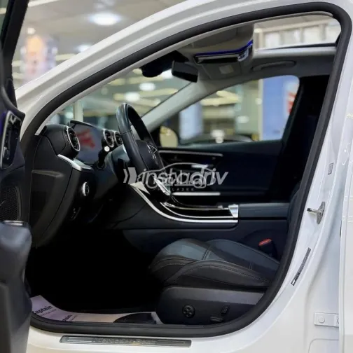 مرسيدس C 200 2023 أبيض مستعملة للبيع - 3