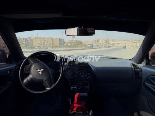 ميتسوبيشي لانسر كرستالة 1997 أحمر غامق مستعملة للبيع - 3