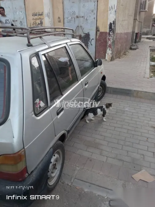 سوزوكى ماروتى 2006 فضي مستعملة للبيع - 3