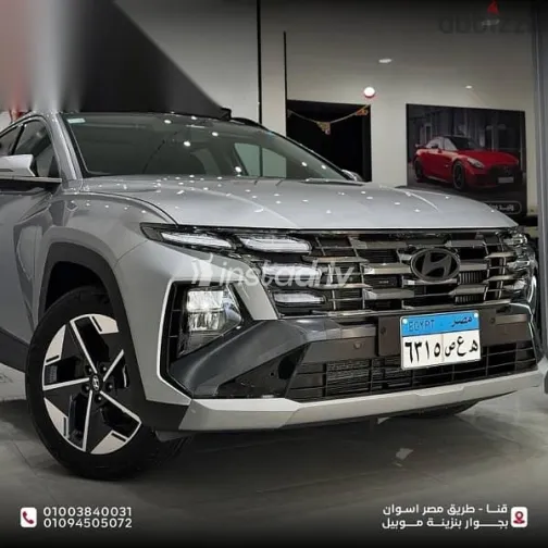 هيونداي توسان 2025 فضي مستعملة للبيع - 5