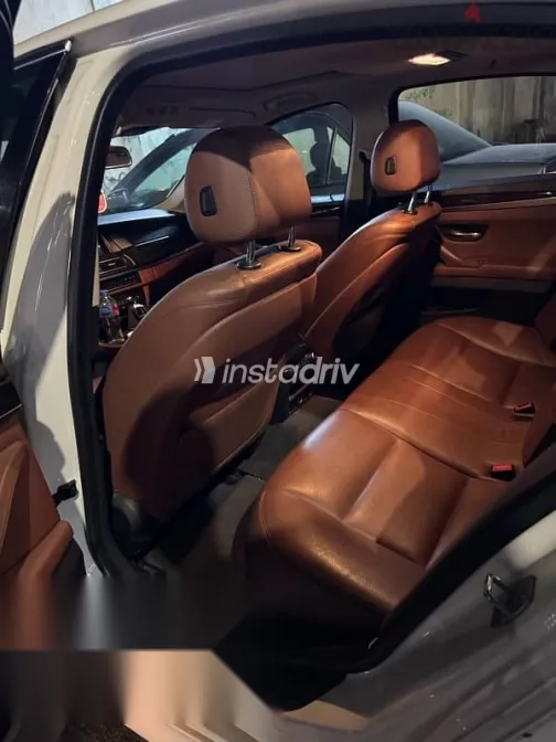 بي ام دبليو 520 2017 أبيض مستعملة للبيع - 3