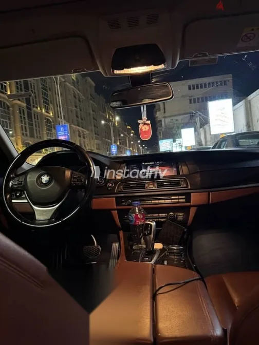 بي ام دبليو 520 2017 أبيض مستعملة للبيع - 4