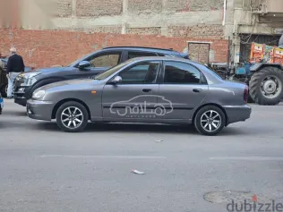 شيفروليه لانوس 2015 رمادي مستعملة للبيع