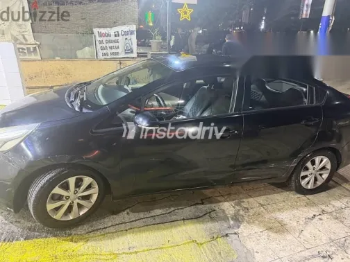 كيا ريو 2014 أسود مستعملة للبيع - 2