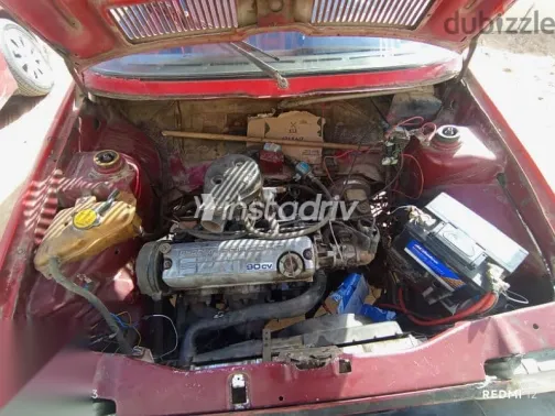 سيات ابيزا 1988 أحمر مستعملة للبيع - 5