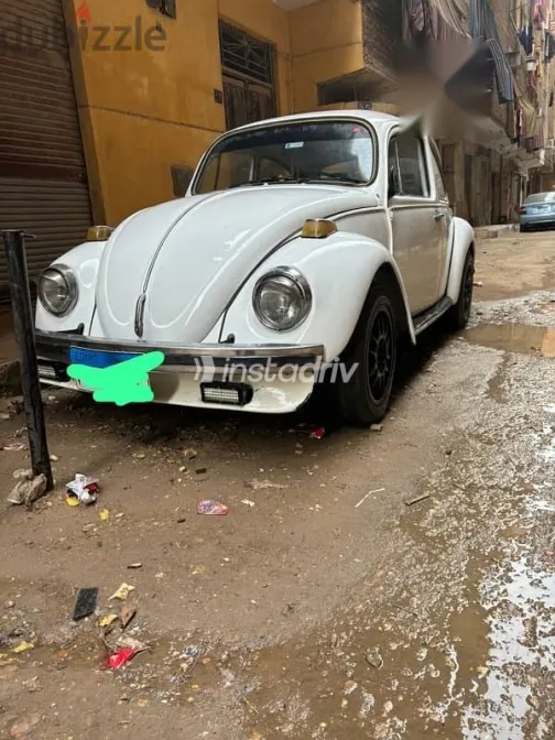فولكس فاغن بيتل 1965 أبيض مستعملة للبيع - 2