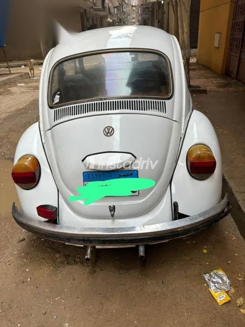 فولكس فاغن بيتل 1965 أبيض مستعملة للبيع - 4