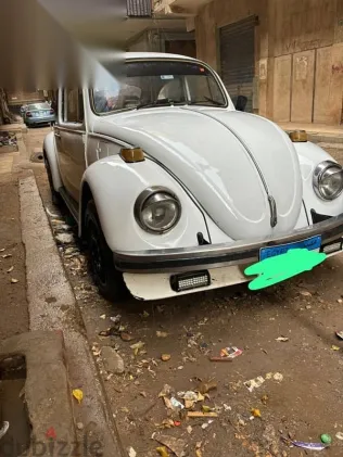 فولكس فاغن بيتل 1965 أبيض مستعملة للبيع