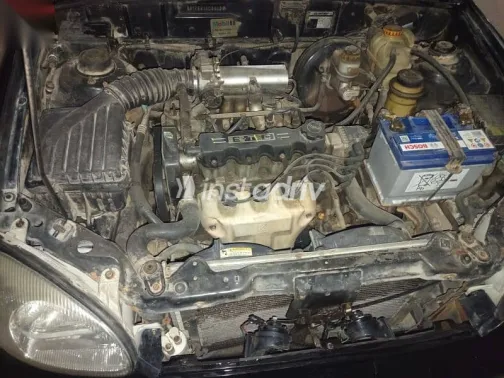 دايو لانوس 2001 أسود مستعملة للبيع - 4