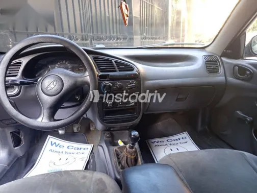 دايو لانوس 2001 أسود مستعملة للبيع - 7