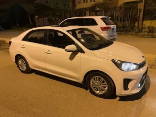 كيا بيجاس 2020 أبيض مستعملة للبيع