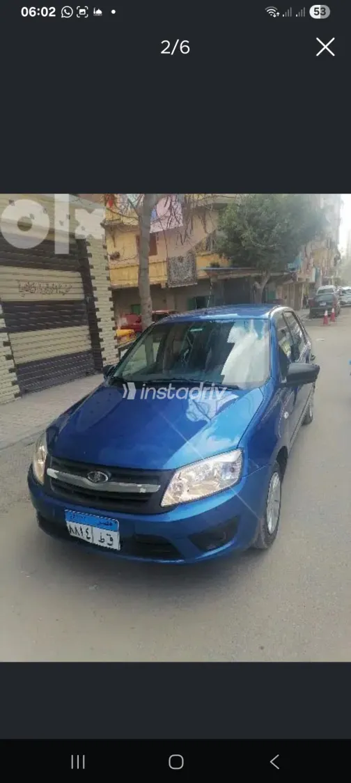 لادا جرانتا 2019 أبيض مستعملة للبيع - 2