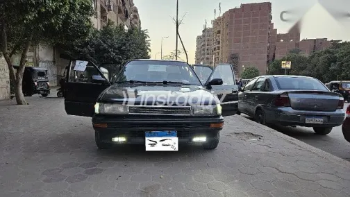 تويوتا كورولا 1991 أسود مستعملة للبيع - 2