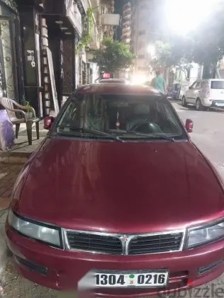 ميتسوبيشي لانسر 1996 أحمر مستعملة للبيع