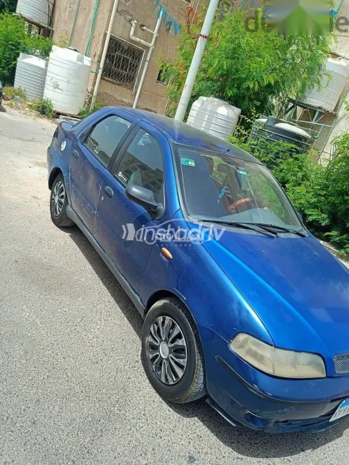 فيات سينا 2008 أزرق غامق مستعملة للبيع - 1