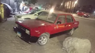 فيات 131 1977 أحمر مستعملة للبيع