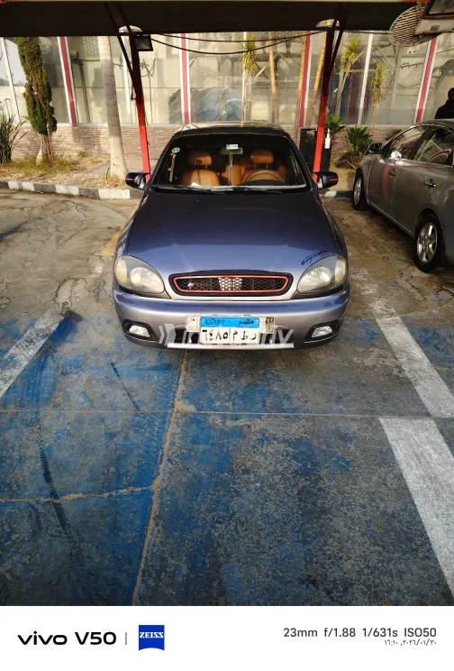 شيفروليه لانوس 2014 أبيض مستعملة للبيع - 2