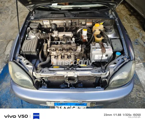 شيفروليه لانوس 2014 أبيض مستعملة للبيع - 7