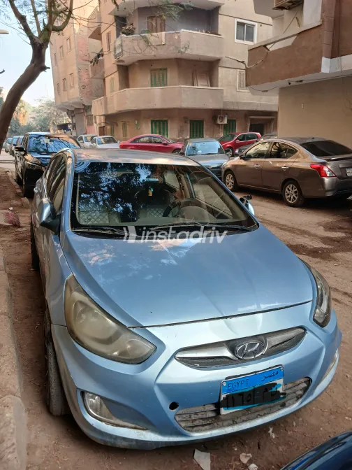 هيونداي اكسنت RB 2014 أبيض مستعملة للبيع - 5