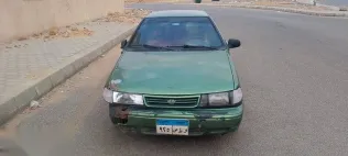 هيونداي اكسيل 1996 أخضر مستعملة للبيع