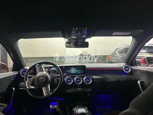 مرسيدس A 180 2022 أحمر مستعملة للبيع - 5