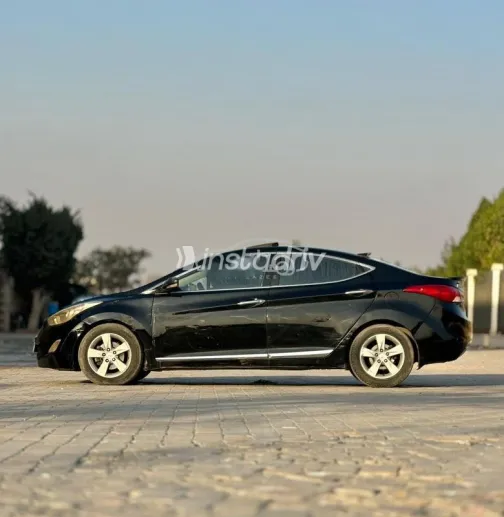 Hyundai Elantra MD 2014 Black Used for Sale - 3