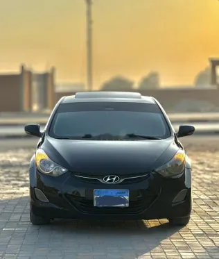 هيونداي إلنترا ام دى 2014 أسود مستعملة للبيع