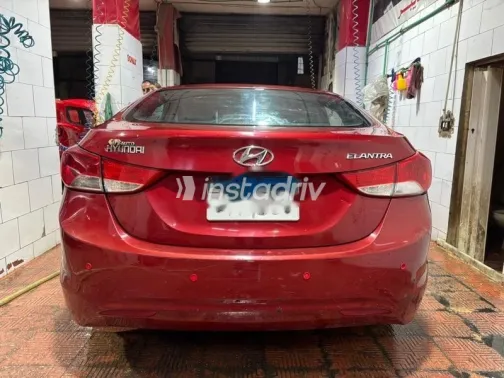 Hyundai Elantra 2012 Dark Red Used for Sale - 3