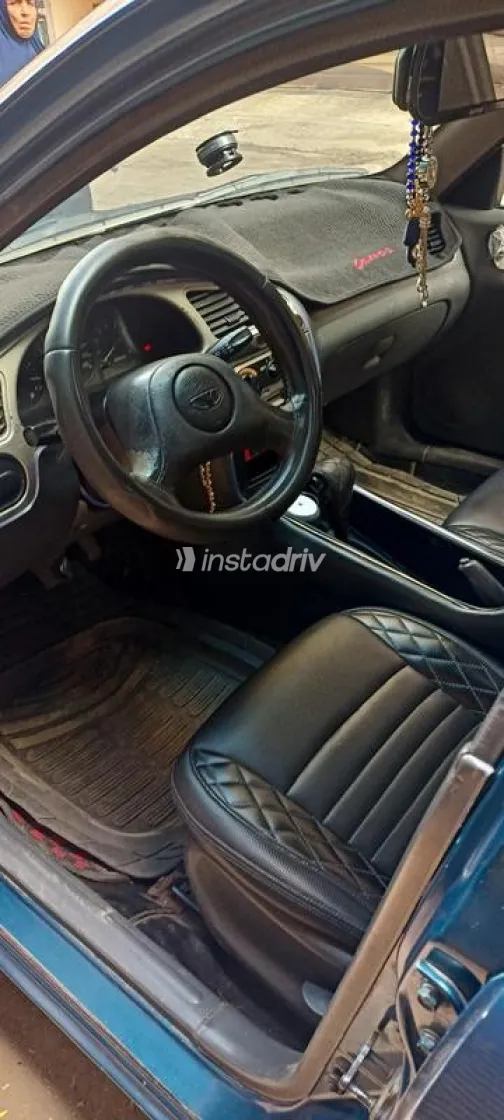 دايو لانوس 1999 أزرق مستعملة للبيع - 3