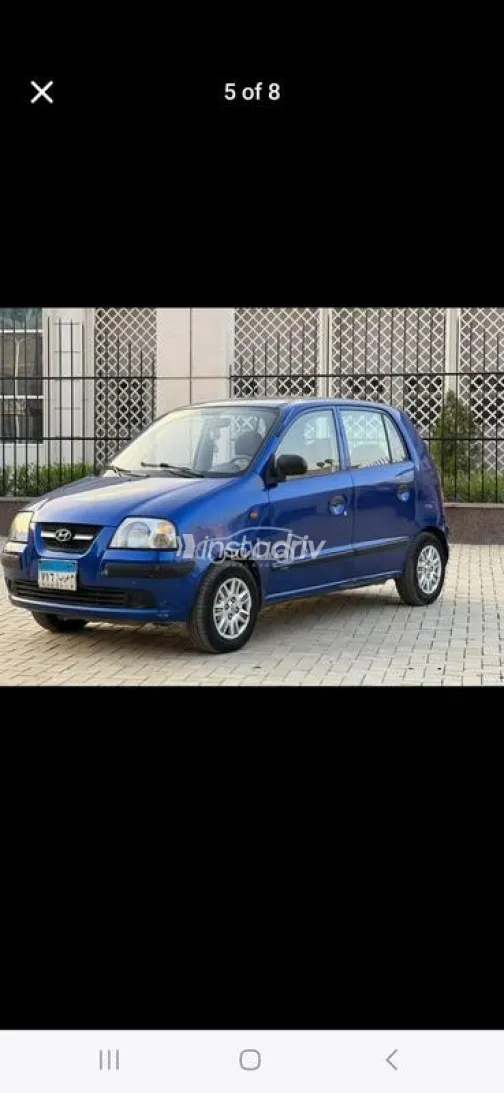 هيونداي اتوس 2011 أزرق مستعملة للبيع - 1