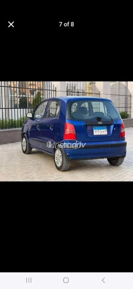 هيونداي اتوس 2011 أزرق مستعملة للبيع - 2