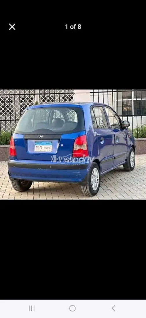 هيونداي اتوس 2011 أزرق مستعملة للبيع - 4