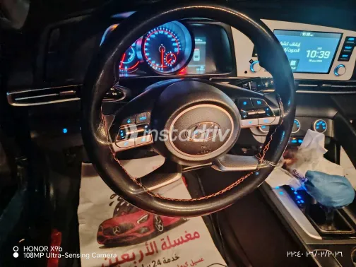 هيونداي إلنترا سى ان 7 2022 أبيض مستعملة للبيع - 7