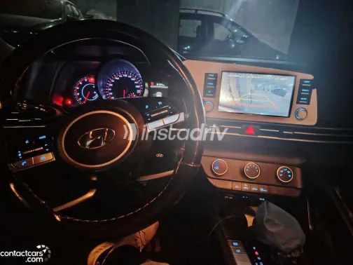 هيونداي إلنترا سى ان 7 2022 أبيض مستعملة للبيع - 2