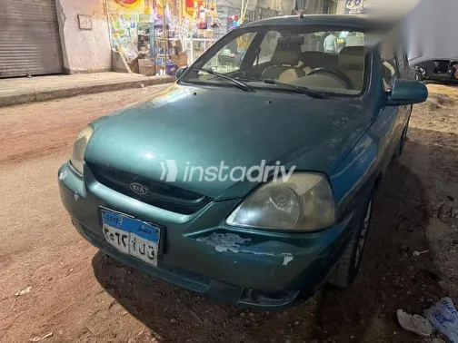 كيا ريو 2003 أخضر مستعملة للبيع - 5