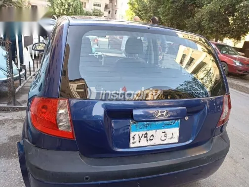 هيونداي جيتز 2008 أزرق غامق مستعملة للبيع - 1