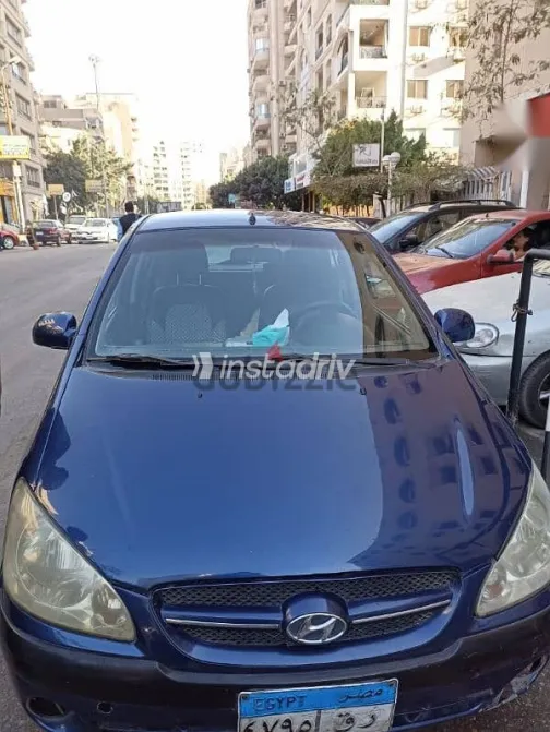 هيونداي جيتز 2008 أزرق غامق مستعملة للبيع - 3