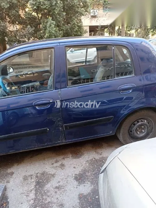 هيونداي جيتز 2008 أزرق غامق مستعملة للبيع - 4