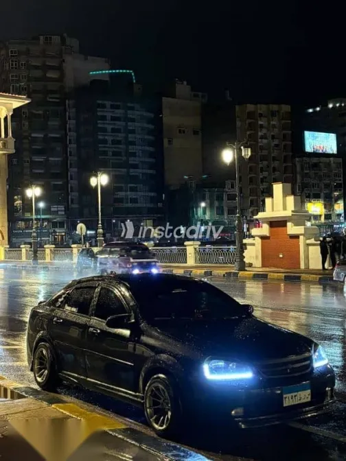 شيفروليه أوبترا 2009 أسود مستعملة للبيع - 2