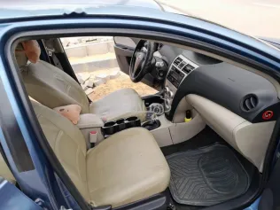 تويوتا ياريس 2008 سماوي مستعملة للبيع