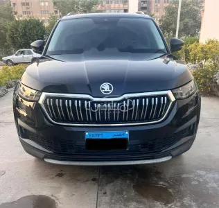 سكودا كودياك 2023 أسود مستعملة للبيع
