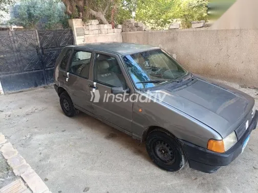 فيات اونو 1990 فضي مستعملة للبيع - 3